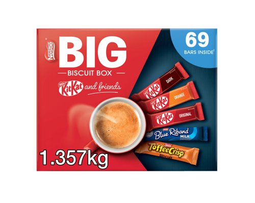 Free Nestle Big Box chocolate bars when you spend £350